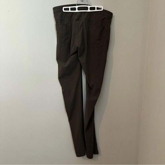 Ballin Crescent Modern Fit Brown Stretch Comfort Pants 32W 36L Tall Performance - Picture 3 of 10